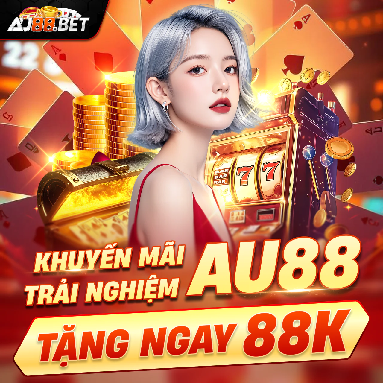 Banner nhà cái AU88 trên điện thoại